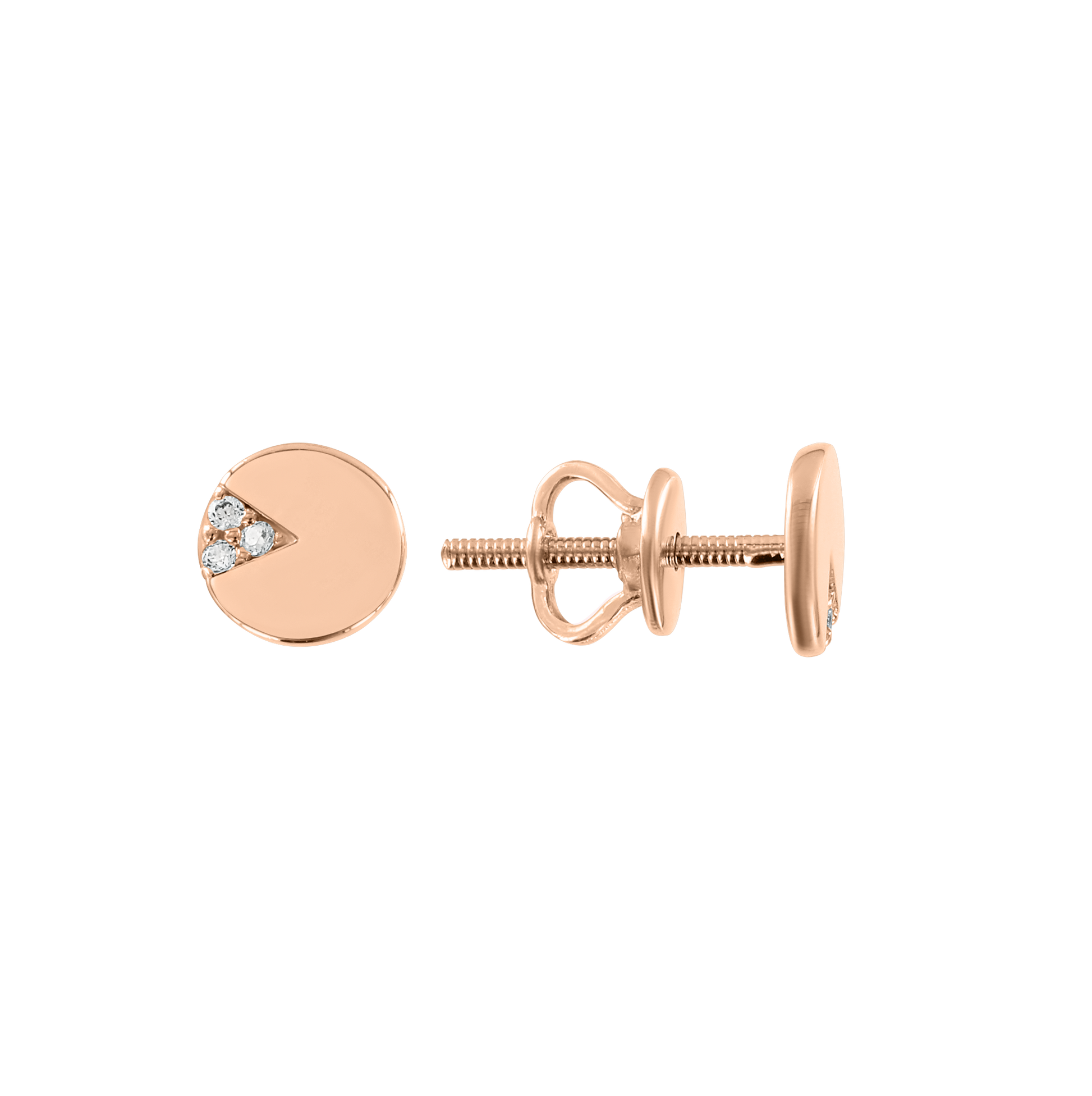Ohrstecker mit Zirkonia Bild 1