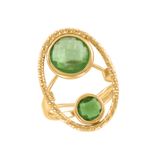 Damenring mit Peridot Bild 1
