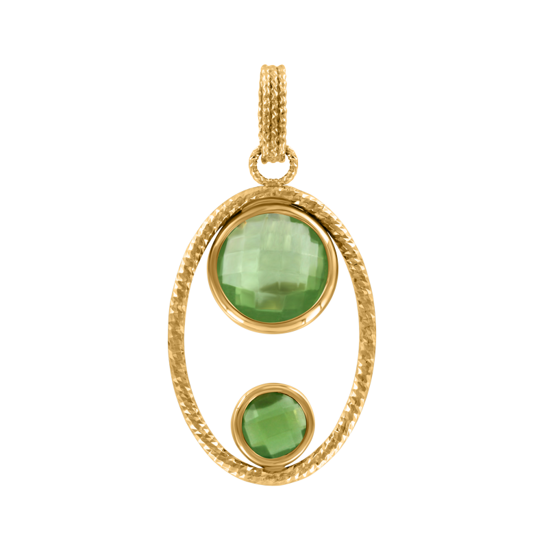 Anhänger mit Peridot Bild 1