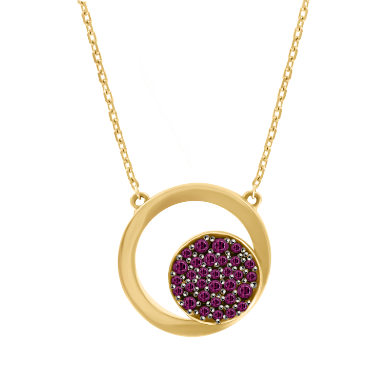 Collier mit Zirkonia Bild 1