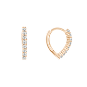 Ohrringe mit Zirkonia Bild 1