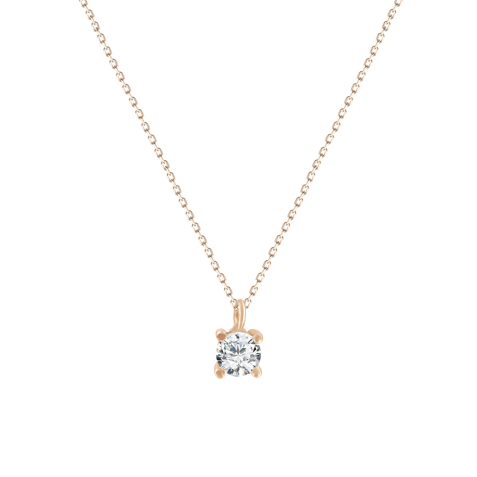 Collier mit Anhänger und Zirkonia Bild 1