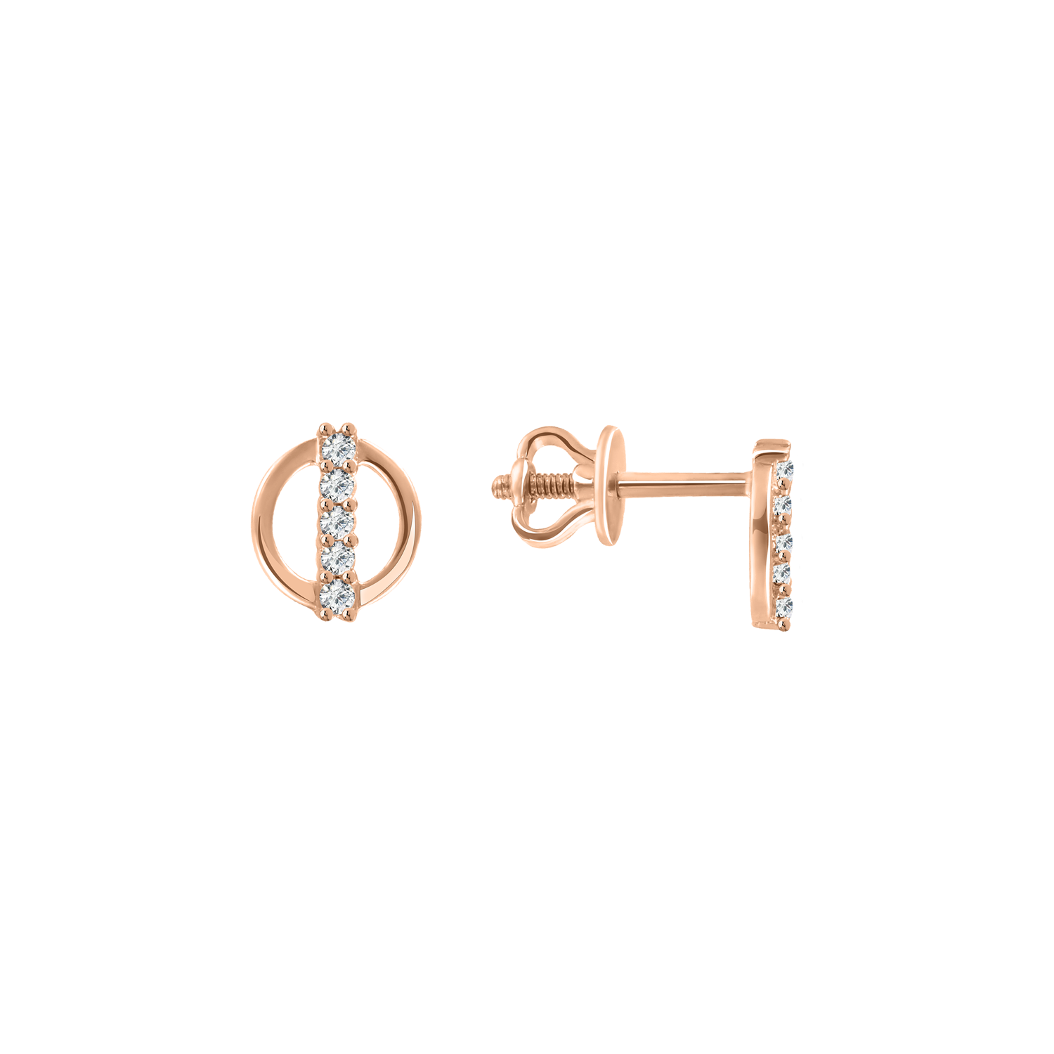 Ohrstecker mit Zirkonia Bild 1