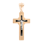 Anhänger – Kreuz mit Emaille Bild 1