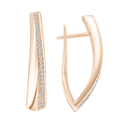 Ohrhänger mit Zirkonia Bild 1