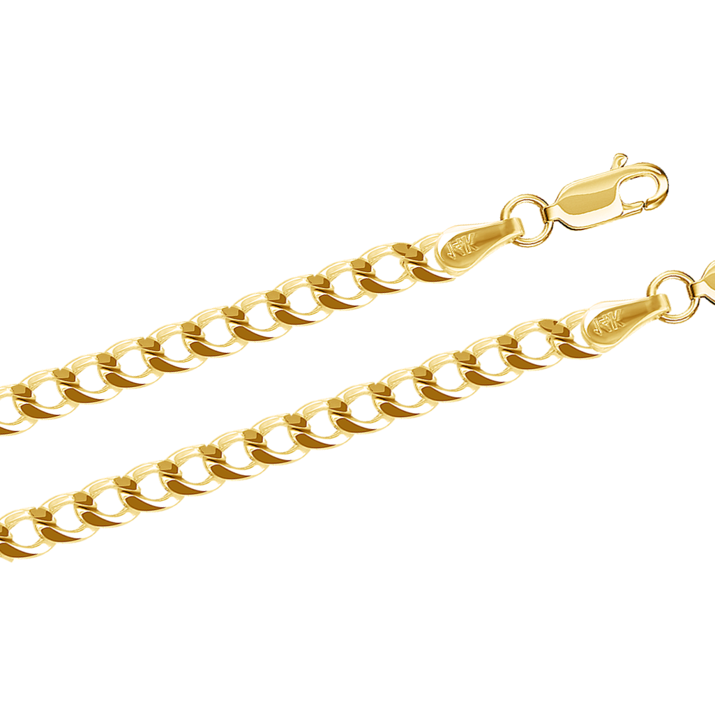 Gelbgold Kette und Armband Bild 1