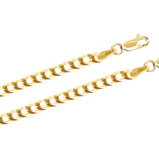 Gelbgold Kette und Armband Bild 1