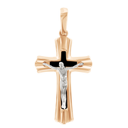 Anhänger – Kreuz mit Emaille Bild 1