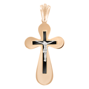 Anhänger – Kreuz mit Emaille Bild 1