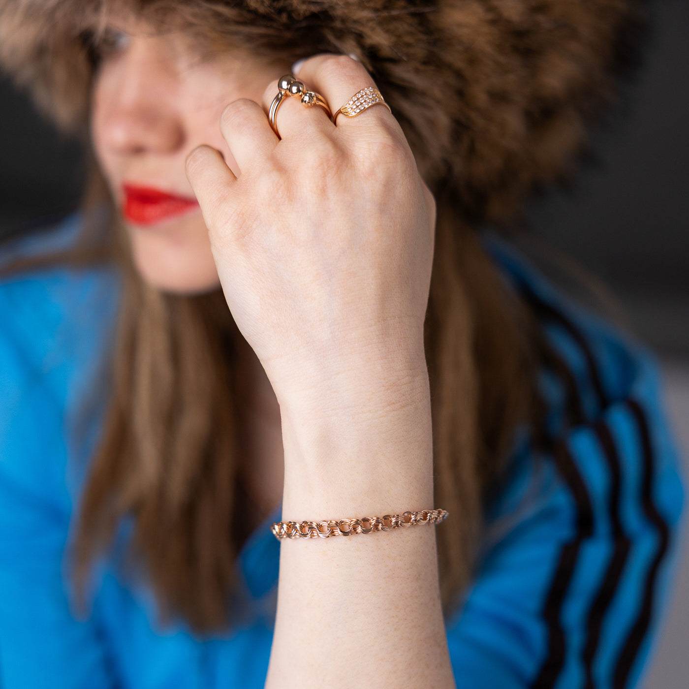 Goldkette und Armband Bild 2