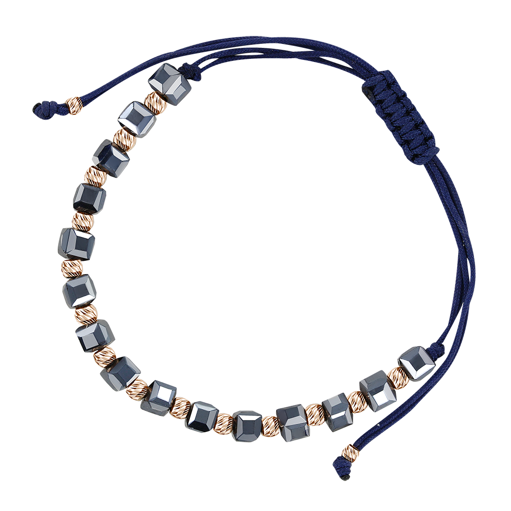 Armband mit Rotgold Kugeln Bild 1