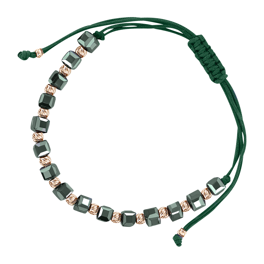 Armband mit Rotgold Kugeln Bild 1
