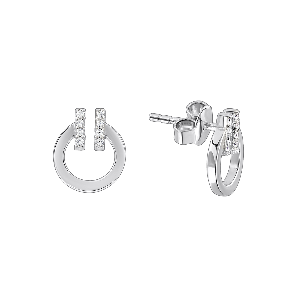 Ohrstecker mit Zirkonia Bild 1