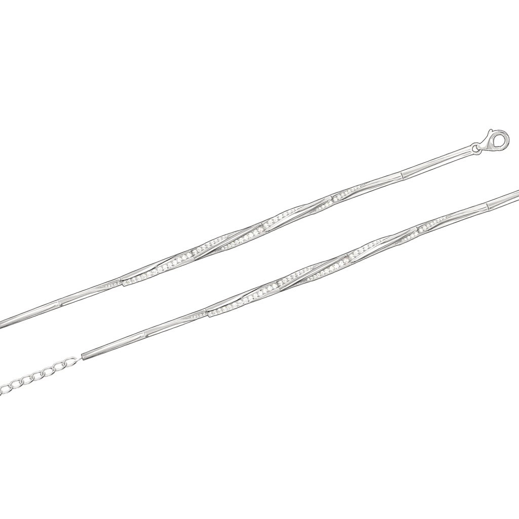 Armband mit Zirkonia Bild 1