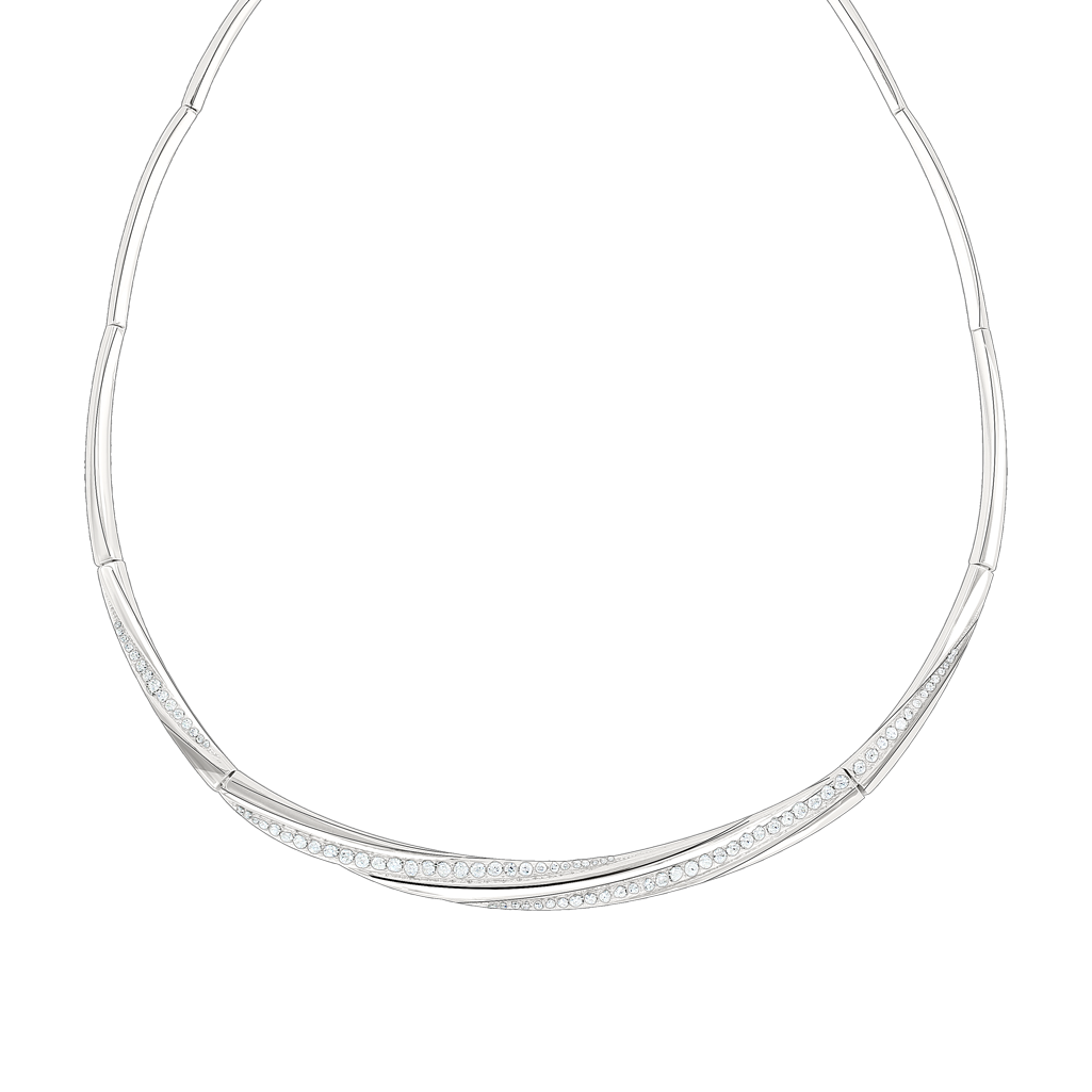 Collier mit Zirkonia Bild 1