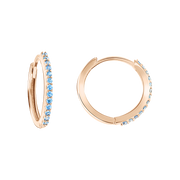 Creolen mit Zirkonia Bild 1