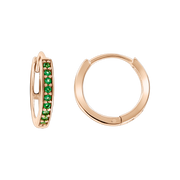 Creolen mit Zirkonia Bild 1