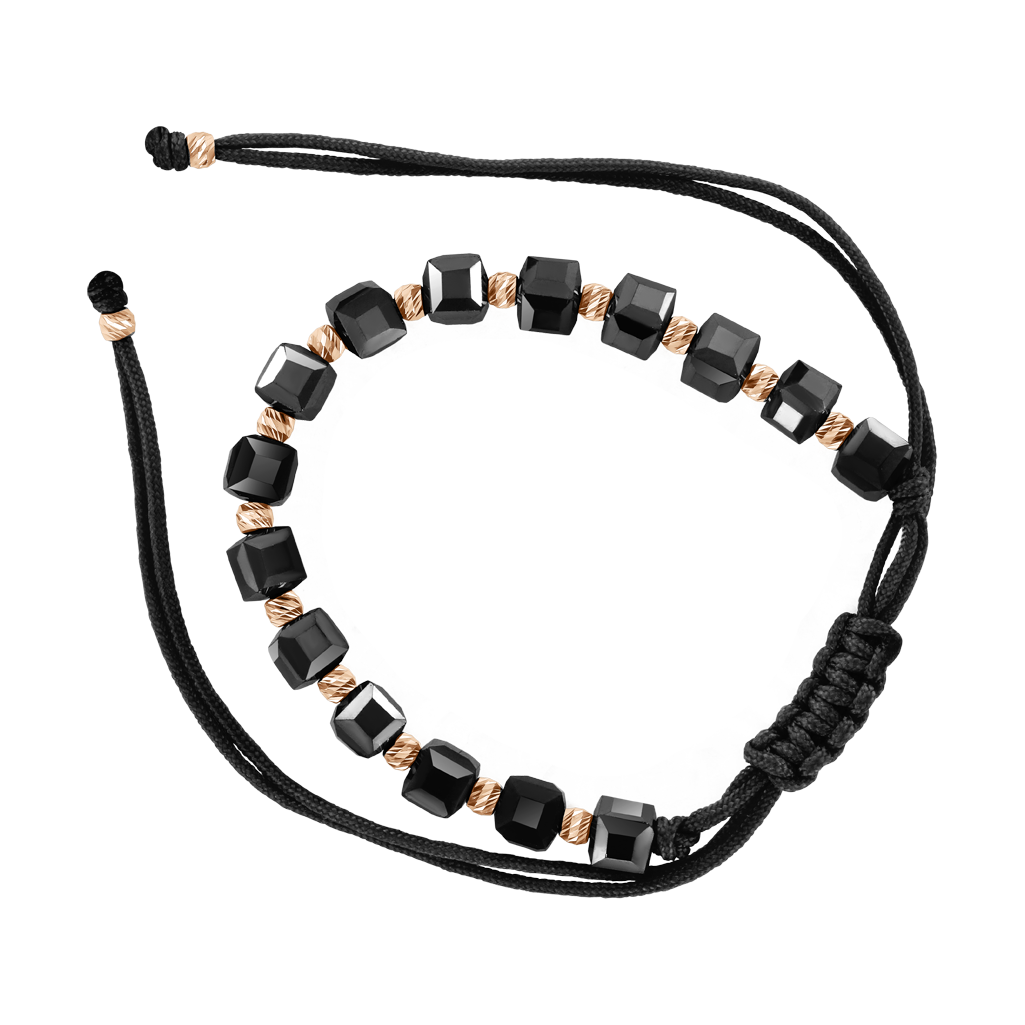 Armband mit Rotgold Kugeln Bild 1