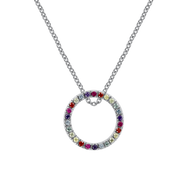 Collier mit Zirkonia Bild 1