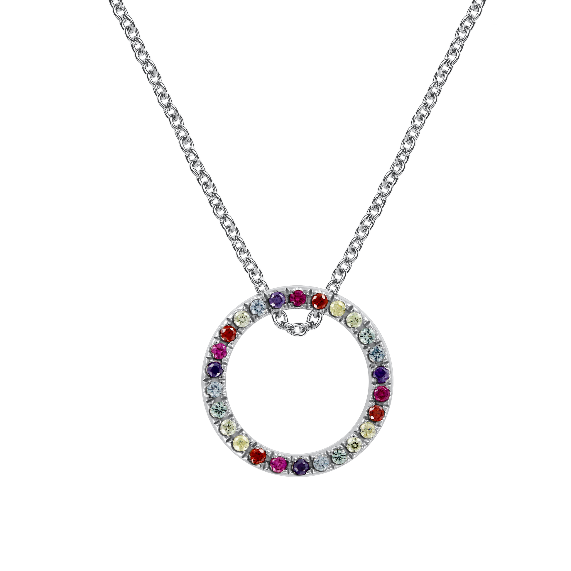 Collier mit Zirkonia Bild 1