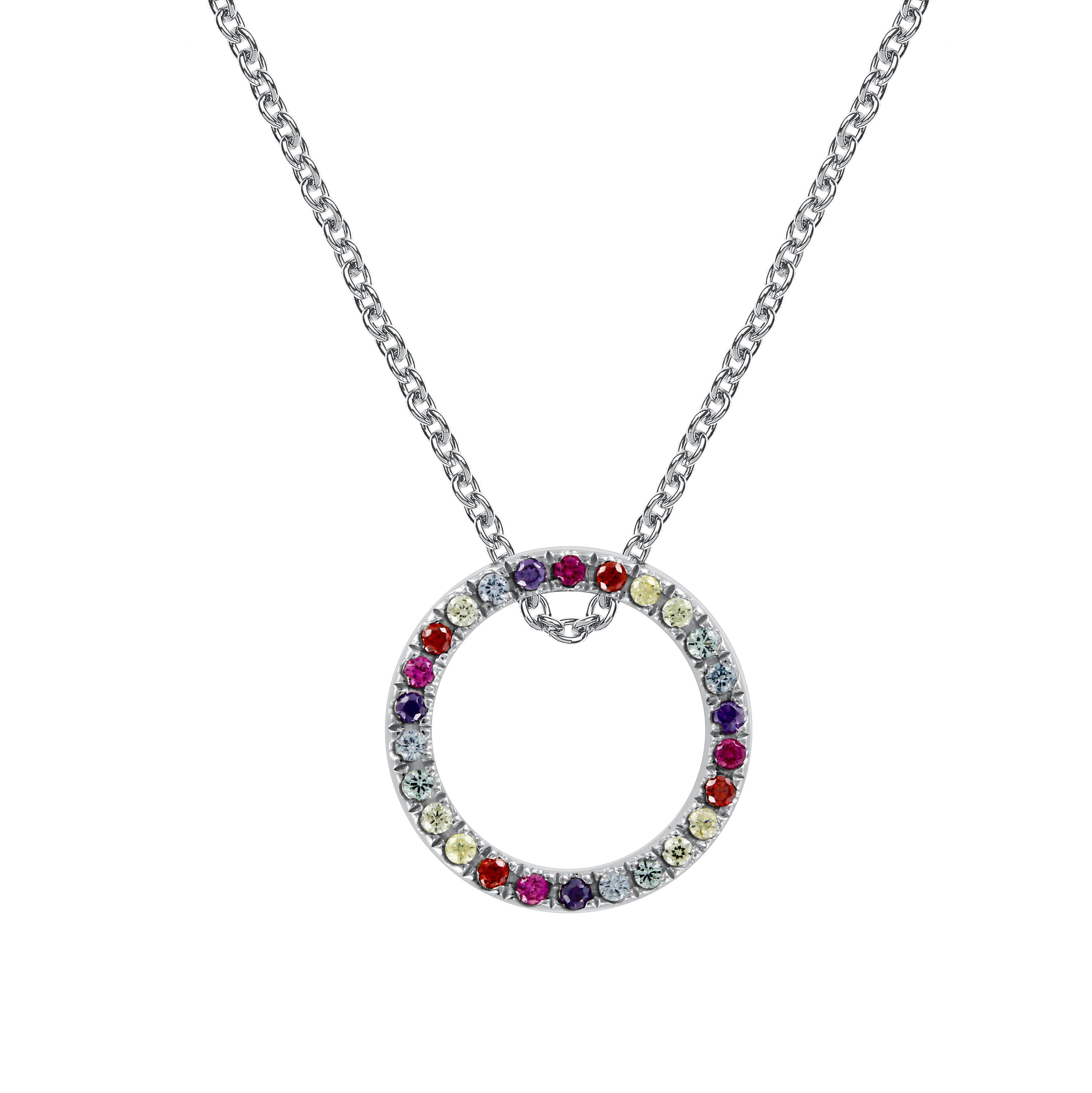 Collier mit Zirkonia Bild 1