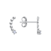 Ohrstecker mit Zirkonia Bild 1