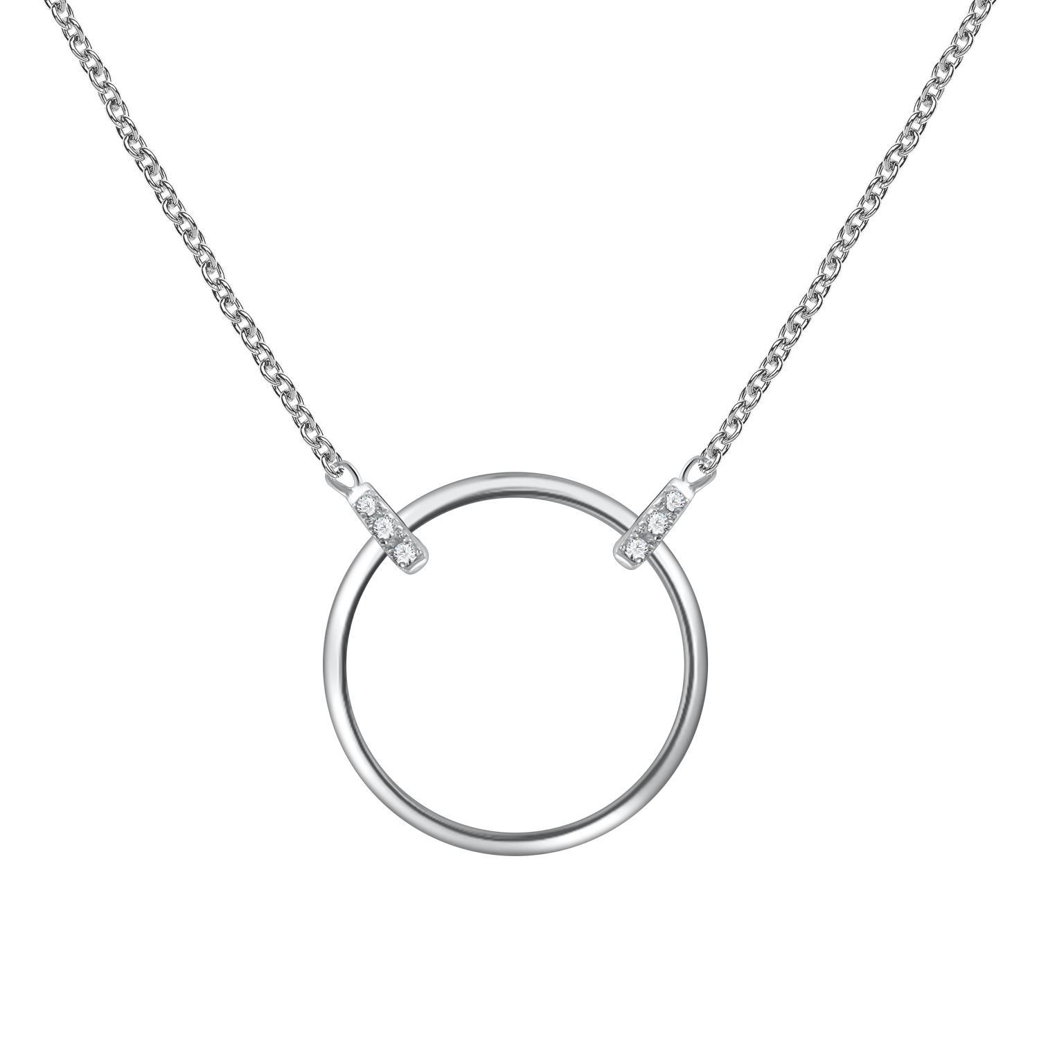 Collier mit Zirkonia Bild 1