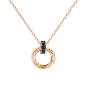 Collier mit Anhänger und Zirkonia Bild 1