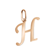 Buchstabenanhänger "H" Bild 1