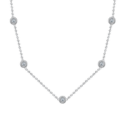 Collier mit Zirkonia Bild 1