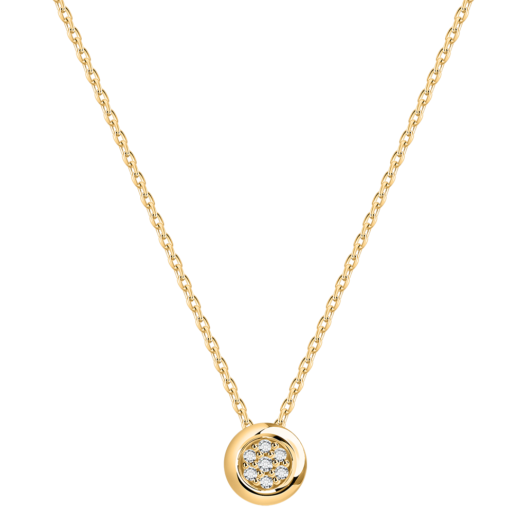 Collier mit Zirkonia Bild 1