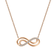 Collier mit Anhänger und Zirkonia Bild 1