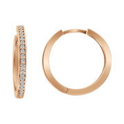 Creolen mit Zirkonia Bild 1