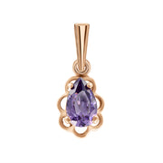 Anhänger mit Amethyst Bild 1