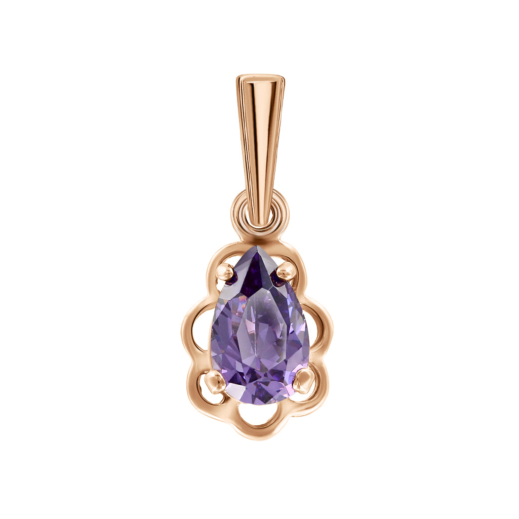 Anhänger mit Amethyst Bild 1