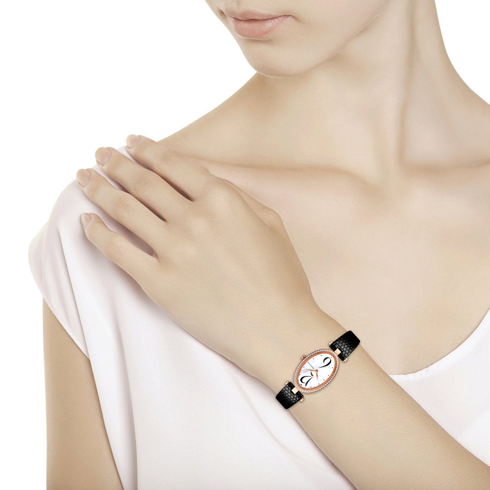 Gold Uhr, Sokolov-Allure, mit Brillanten Bild 4