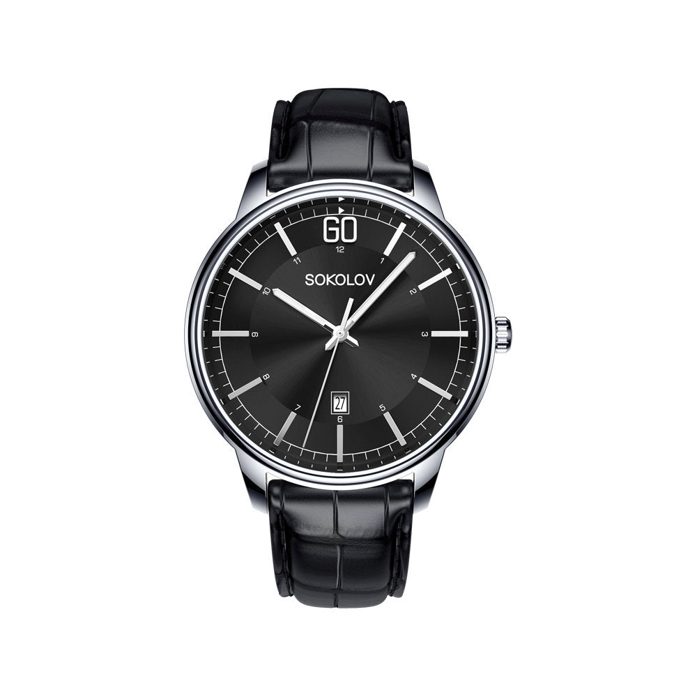 Men's watch "I want" made of stainless steel by "Sokolov" Bild 2