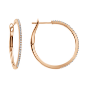 Creolen mit Zirkonia Bild 1