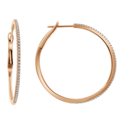 Creolen mit Zirkonia Bild 1