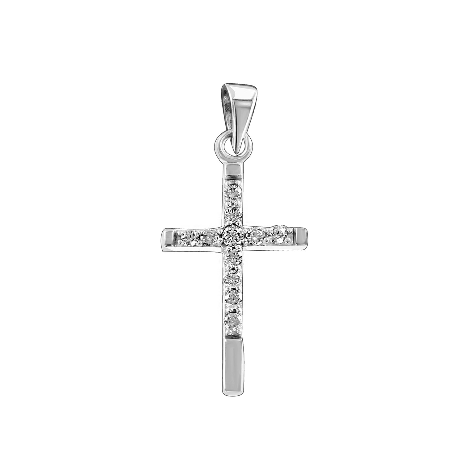 Anhänger–Kreuz mit Brillanten Bild 1