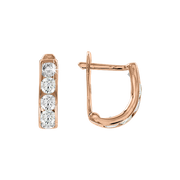 Ohrringe mit Zirkonia Bild 1