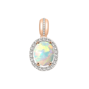 Anhänger mit Opal und Brillanten Bild 1