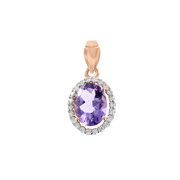 Anhänger mit Amethyst und Zirkonia Bild 1