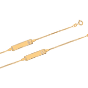 Kinderarmband Gelbgold Bild 1