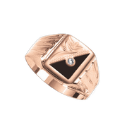 Herrenring mit Zirkonia Bild 1