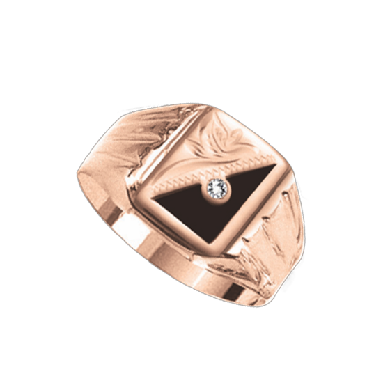 Herrenring mit Zirkonia Bild 1