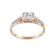 Damenring mit Swarovski Zirkonia Bild 1