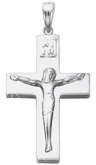 Anhänger – Kreuz mit Gravur Bild 1