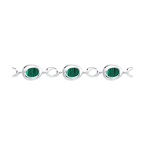 Armband mit Malachit Bild 1