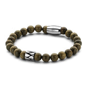 Armband mit Perlen aus Edelholz Bild 1